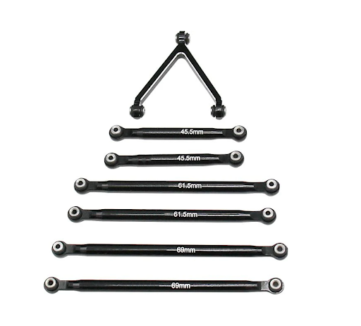 Axial SCX24 Aluminium Alloy Shell Lower Tie Rod afbeelding