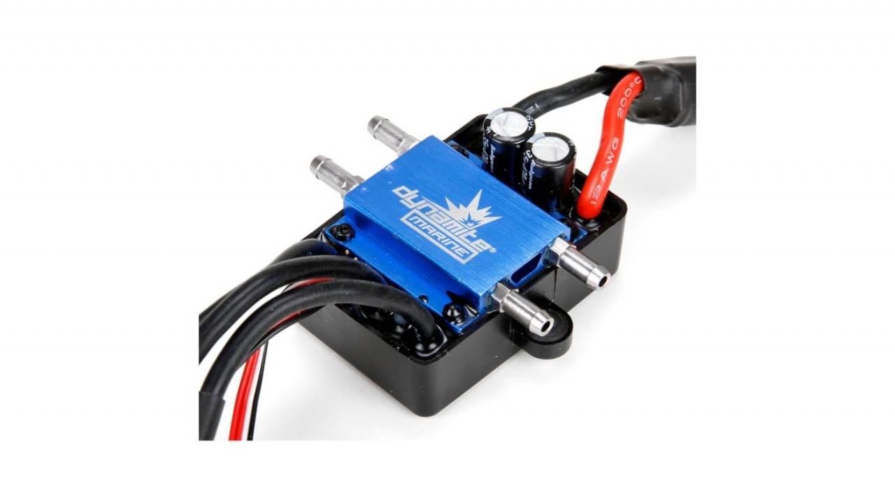 120A BL Marine ESC 2-6S Single Connector: Zelos 36 (DYNM3876) afbeelding
