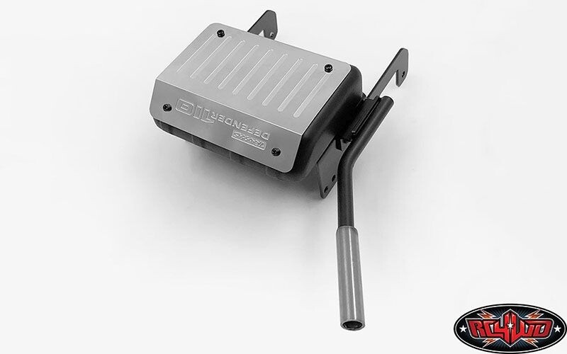 Fuel Tank W/Exhaust for Traxxas TRX-4 Land Rover Defender