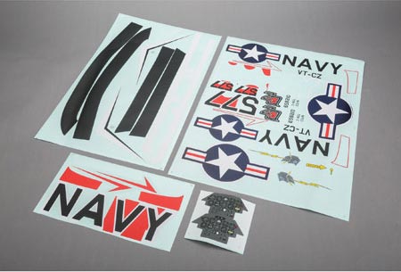 E-Flite - Decal Sheet: Carbon-Z T-28 (EFL1302)