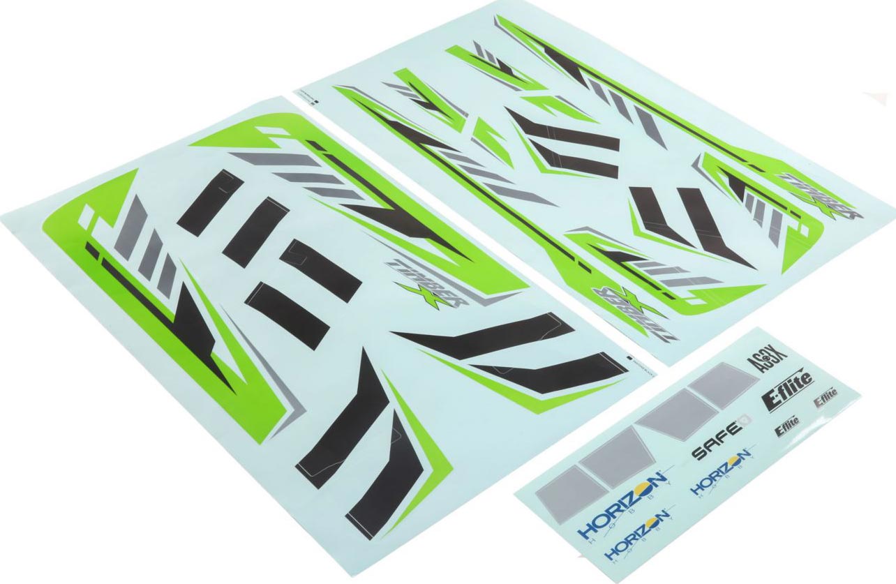 E-Flite - Decal Sheet: Timber X (EFL3856) afbeelding