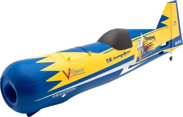 E-Flite - Fuselage with Rudd/Tailwheel/Hatch: Viking Model 12 (EFL6651) afbeelding