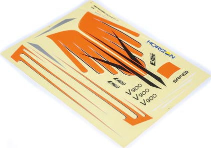 E-Flite - Decal Sheet: V900 900mm (EFL7457) afbeelding