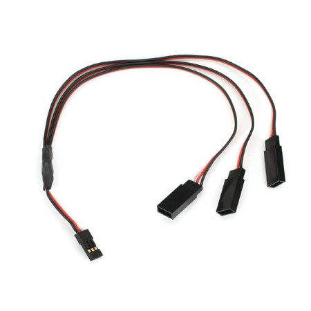 E-Flite - Y-Harness: Triple Plug (EFLRYH9TR)