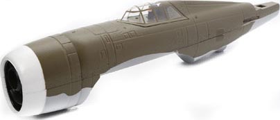 E-Flite - Fuselage Set with Accessories: UMX P-47 BL (EFLU3258) afbeelding