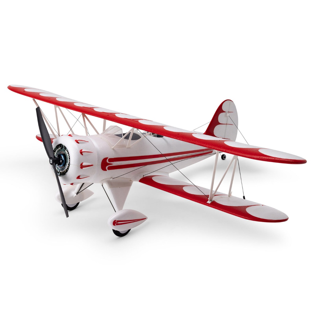 E-Flite UMX Waco BNF Basic met AS3X en SAFE Select - Wit afbeelding