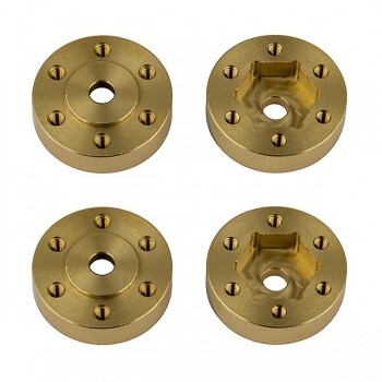 Beadlock Hex Adapters Brass (EL42104) afbeelding