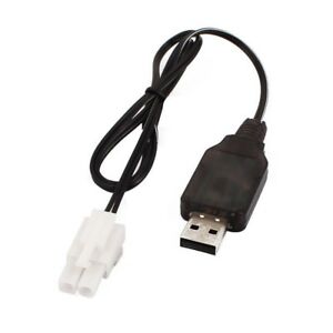 Etronix - USB lader 600mAh / 7.2V Tamiya connector (ET0226T) - TopRC