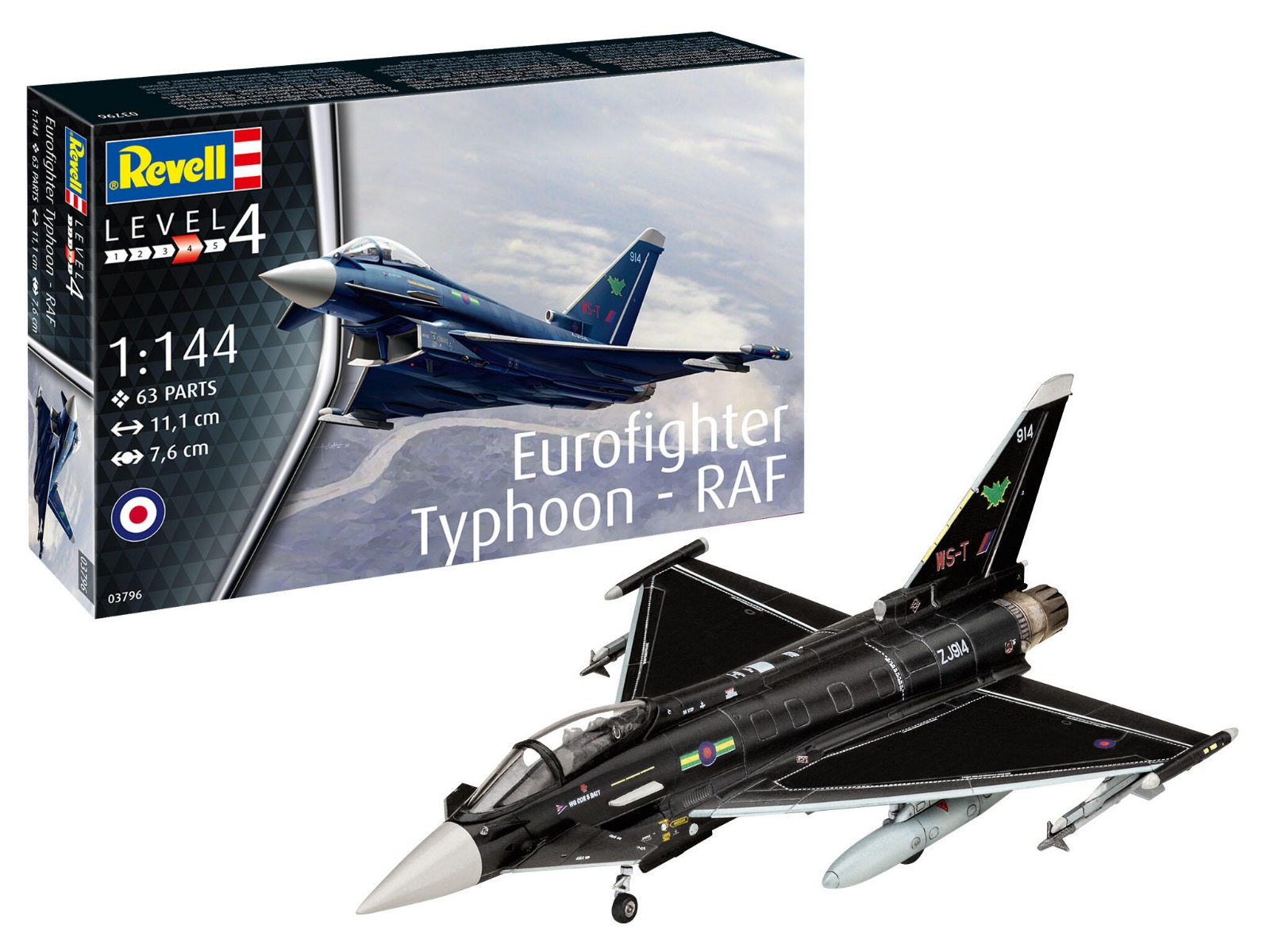 Revell 1/144 Eurofighter Typhoon - RAF