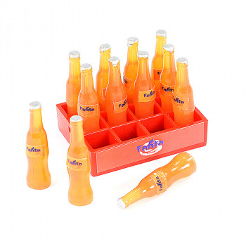 Fastrax Scale Soft Drink Crate w/Fanta bottles