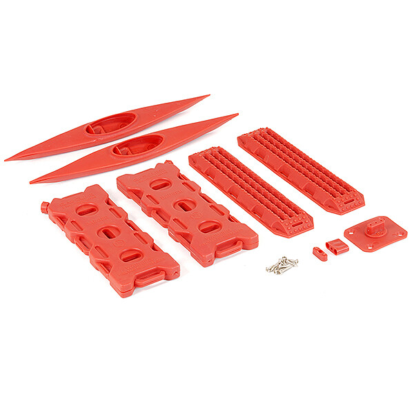 Fastrax - Recovery Ramp, Canoe - Rood