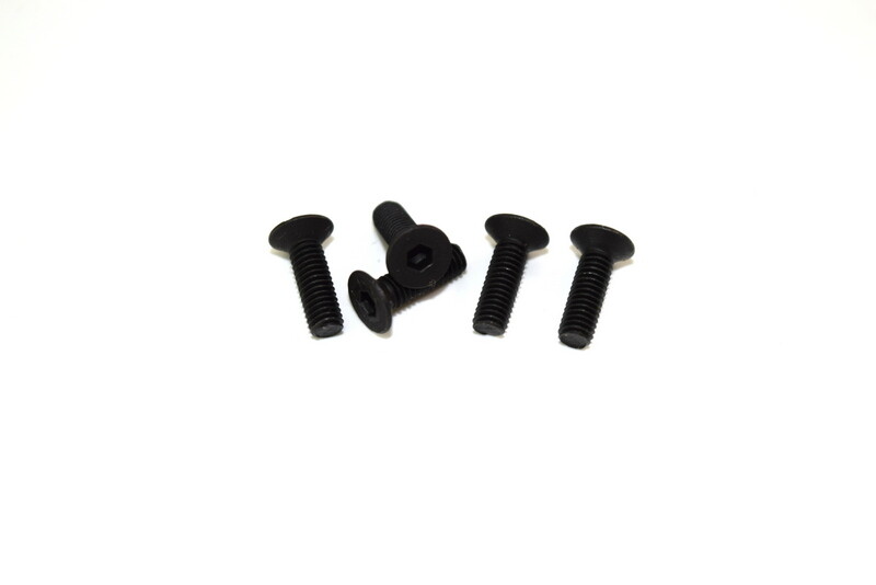Flat Head Hex Screw M3x10 (8) AB2.8 BL (1330199)