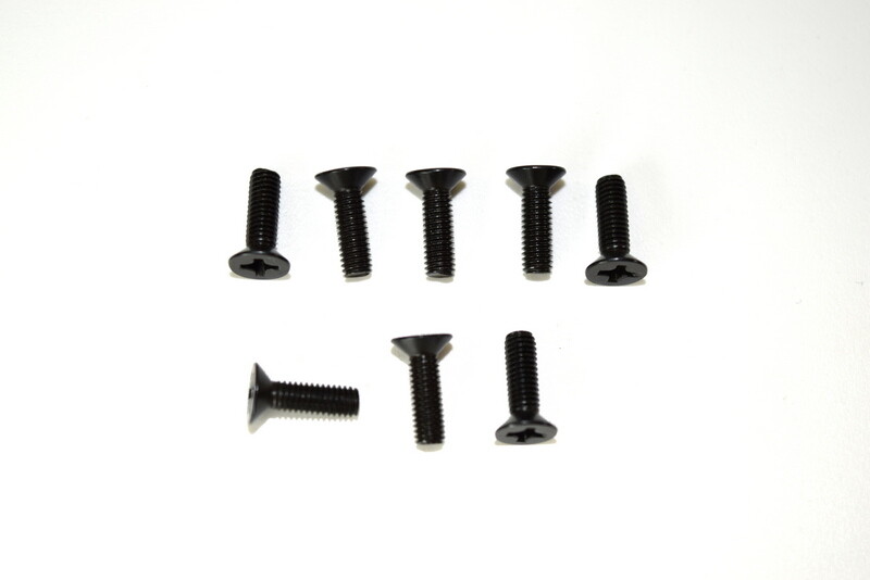 Flat phillips head screw M3x10 (8) ATC 2.4 RTR/BL (1230231) afbeelding
