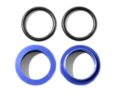 Shock adjustable nut blue (FM364BL) afbeelding