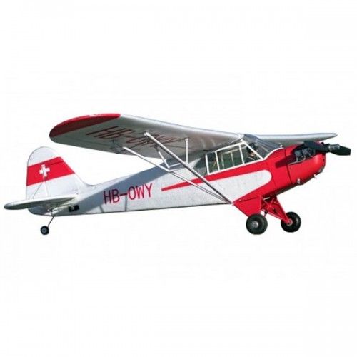 FMS Piper J3 Cub V3 1400mm PNP met Reflex System & Floats