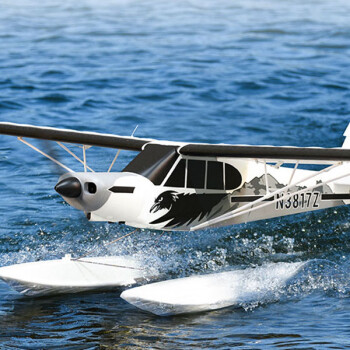 FMS PA-18 Super Cub 1700mm EP PNF - Met Floats en Reflex