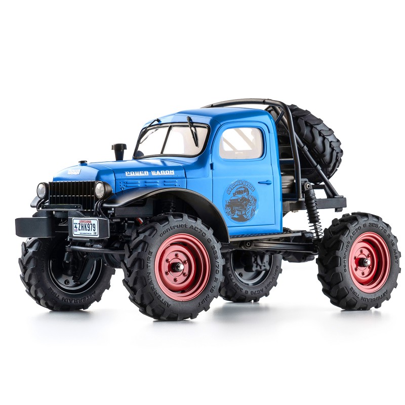 FMS FCX 1/24 Power Wagon Scaler RTR - Blauw afbeelding
