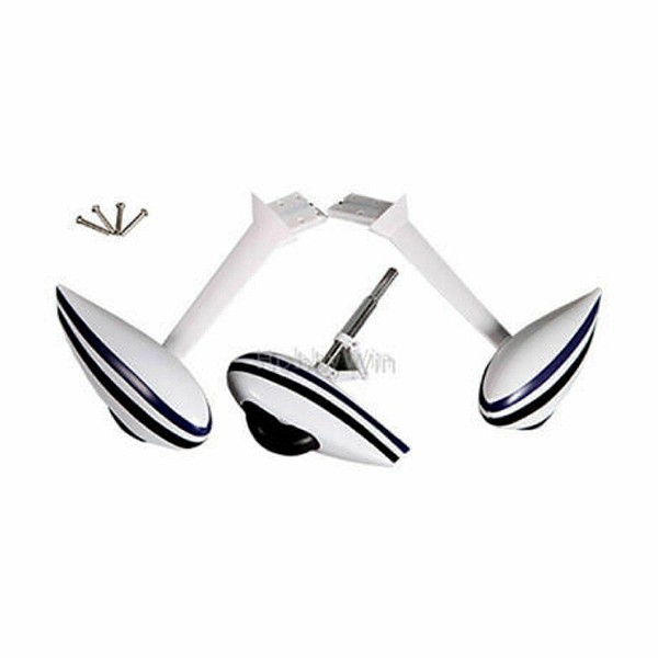 FMS - Cessna 182 (V2) Landing Gear Set (Blue) (FMSMG301AB)