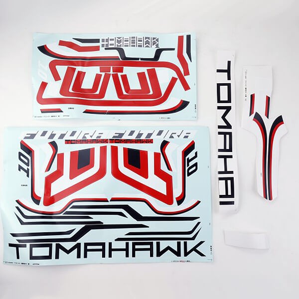 FMS - Futura V3 Decal Sheet (FMSRP116-RED) afbeelding