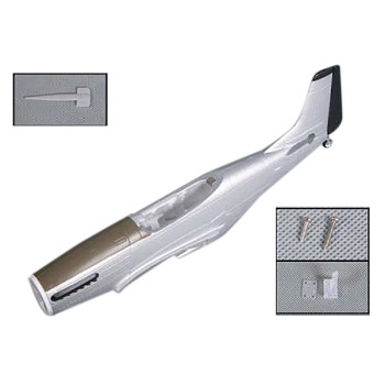 FMS - 800Mm P51 V2 Fuselage (FMSSC101BBD) afbeelding
