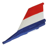FMS - Mini F16 Rudder (Red) (FS-FB103R)