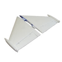 FMS - F16 Fighting Falcon Main Wings (White) (FS-FE102W)