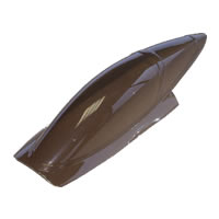 FMS - F16 Fighting Falcon Canopy W/Magnets Plastic (White) (FS-FE305W)