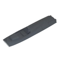 FMS - F16 Fighting Falcon Canopy Foam (Grey) (FS-FE306G)