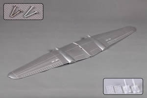 FMS - B25 Mitchell Main Wing Set (FS-MD102-SILVER) afbeelding