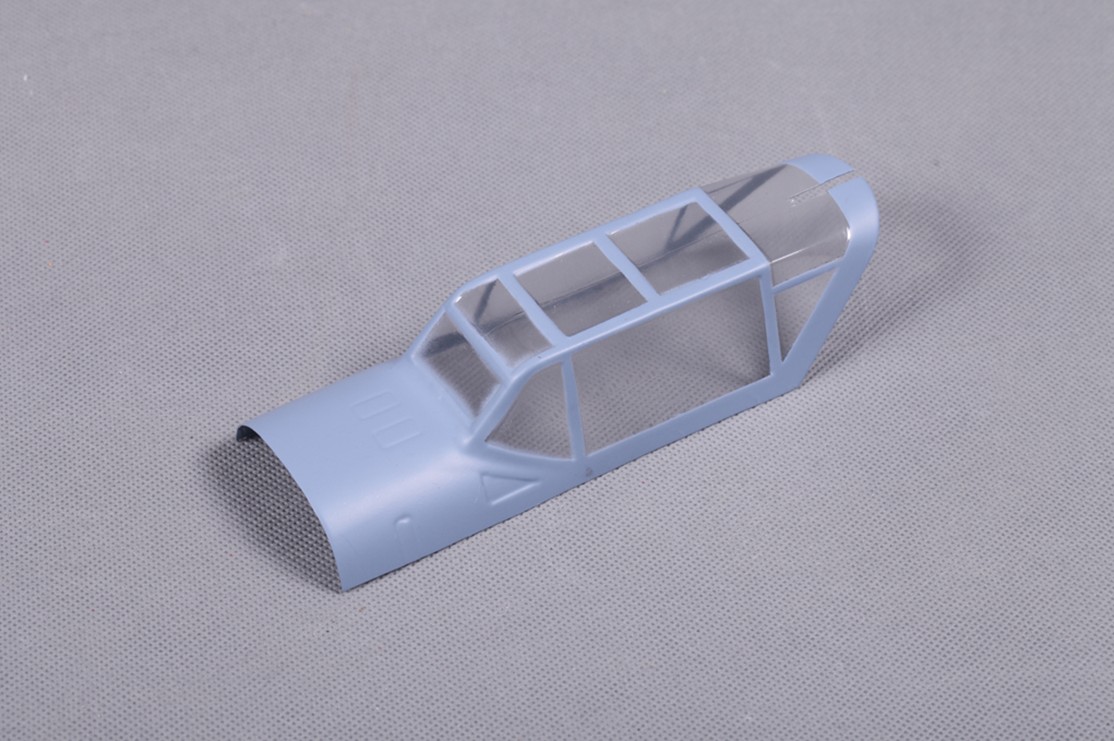 FMS - Mini Bf109 (0.8M) One Piece Plastic Canopy Camo (FS-SB303) afbeelding