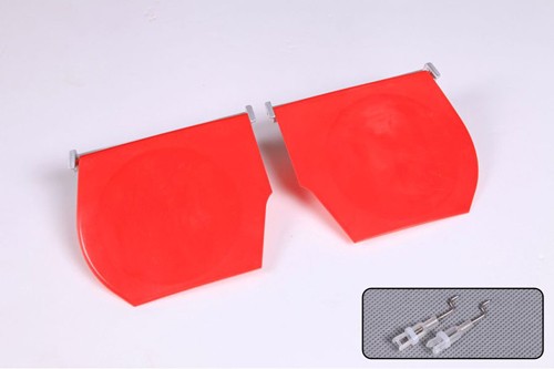 FMS - 1700Mm P51 Main Landing Gear Door (Red Tail) (FS-SG305-RT)