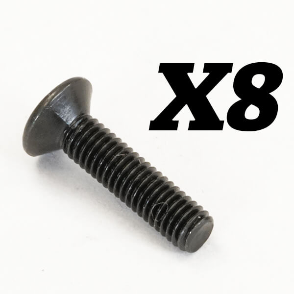 FTX - Rokatan Flat Head Cross Screw M3X13 (FTX10195)