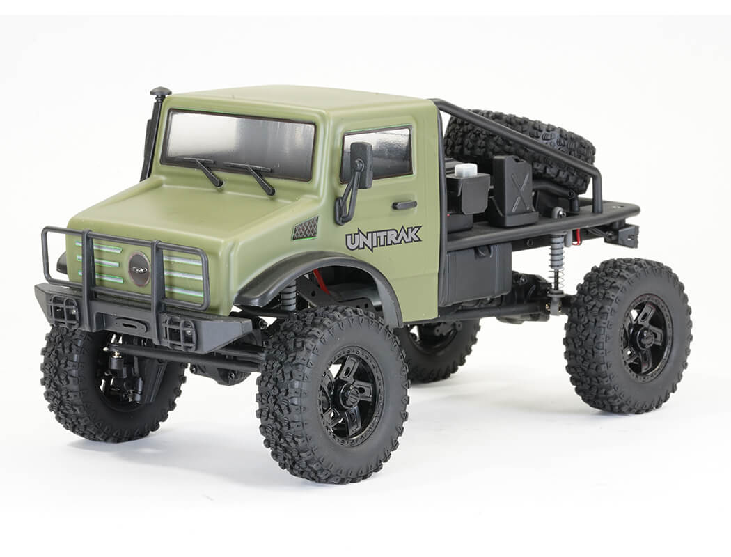 FTX Outback Mini XP Unitrak 4WD electro crawler RTR - Groen