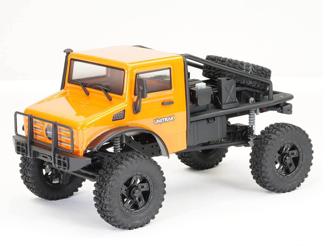 FTX Outback Mini XP EVO Unitrak 4WD electro crawler RTR - Oranje