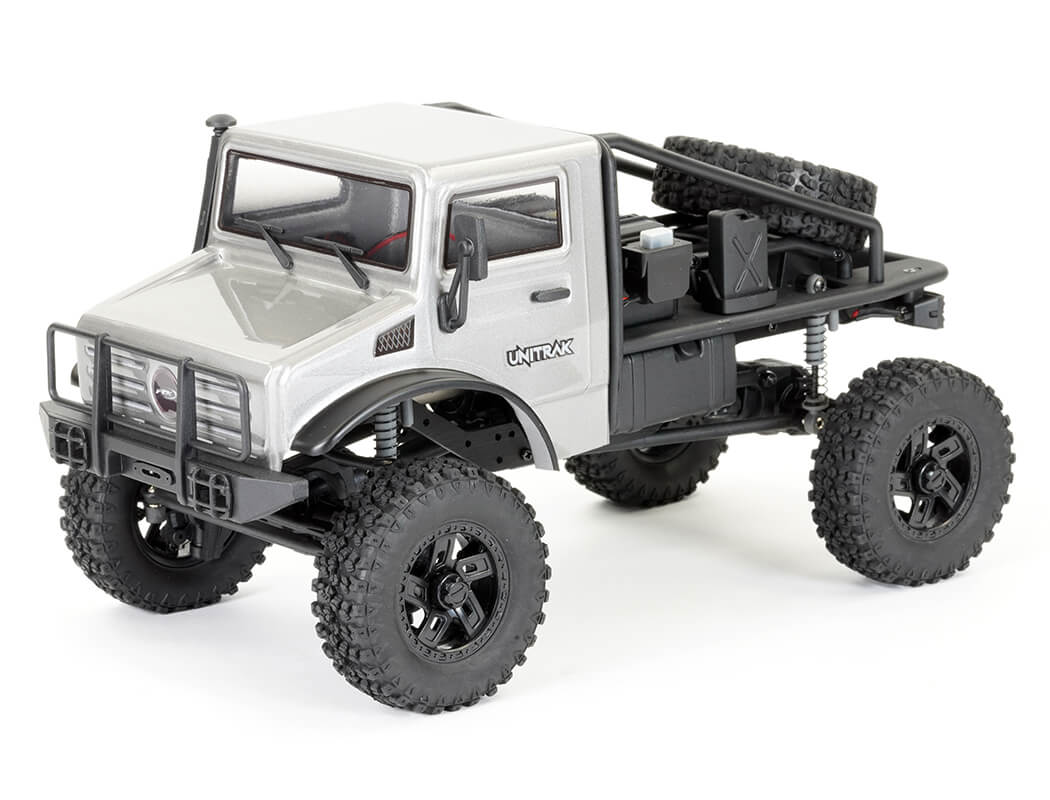 FTX Outback Mini XP EVO Unitrak 4WD electro crawler RTR - Zilver