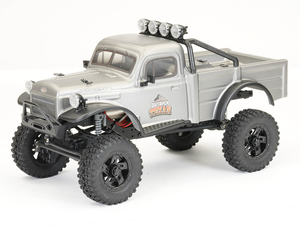 FTX Outback Mini XP EVO Texan 4WD electro crawler RTR - Grijs