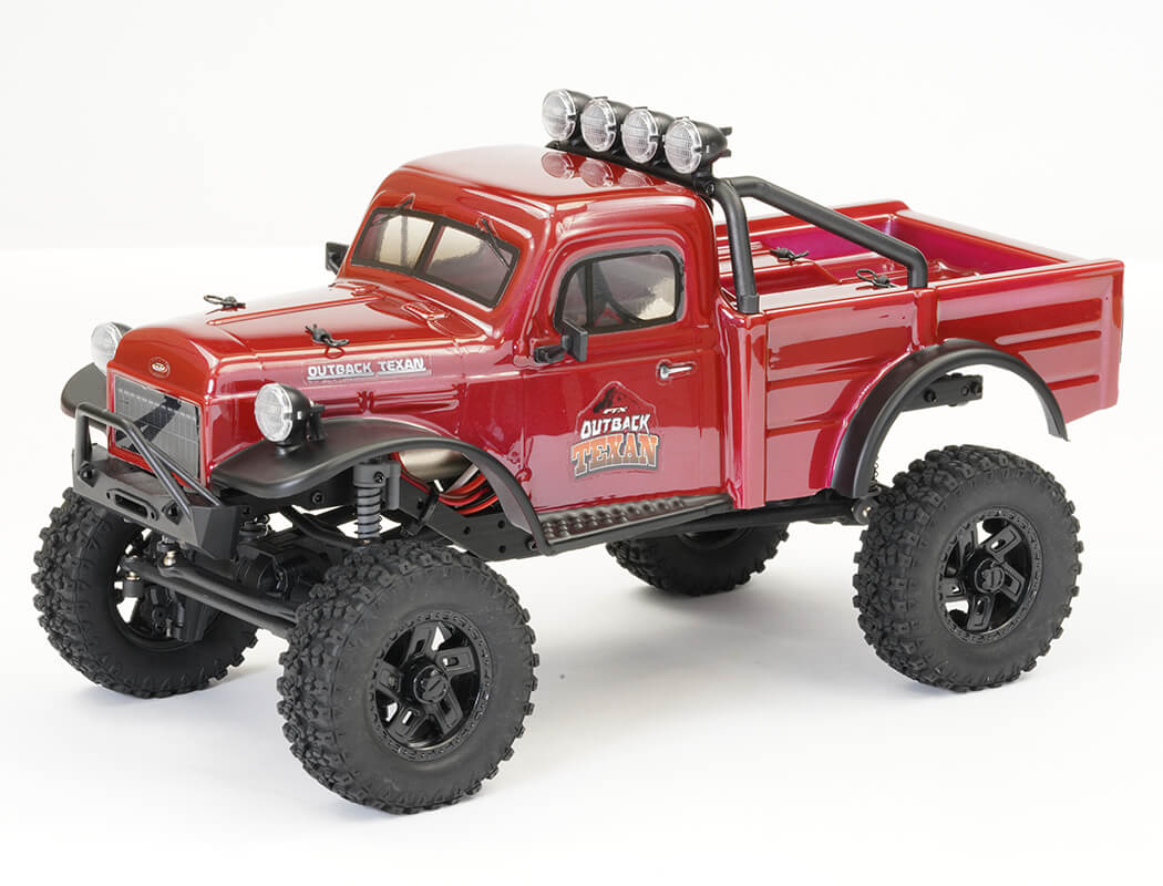 FTX Outback Mini XP EVO Texan 4WD electro crawler RTR - Rood afbeelding