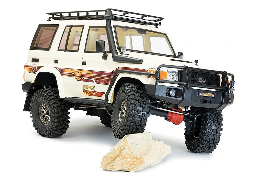 FTX 1/10 Outback Tracker 4x4 electro crawler RTR - White