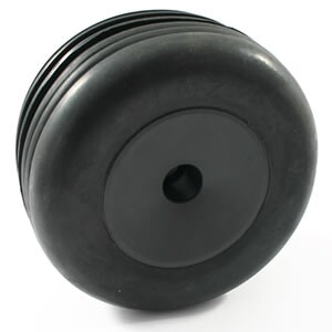 Siege Front Mounted Wheel/Tyre Black (PR) (FTX6696B)