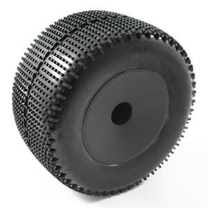 Siege Rear Mounted Wheel/Tyre Black (PR) (FTX6697B)