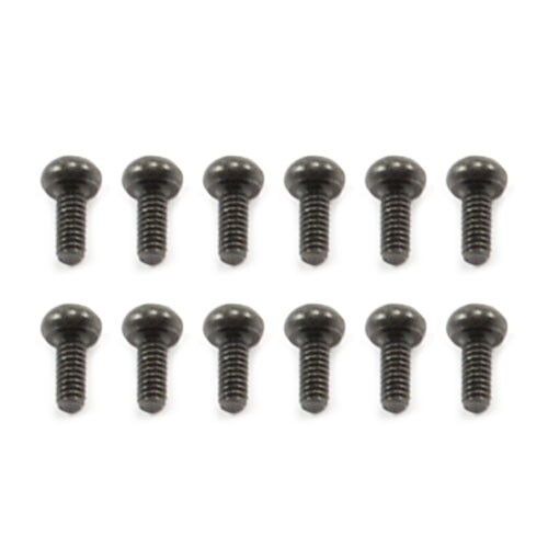 FTX Ibex Round Head Hex. Screw 2X6MM (12PCS) (FTX7456)