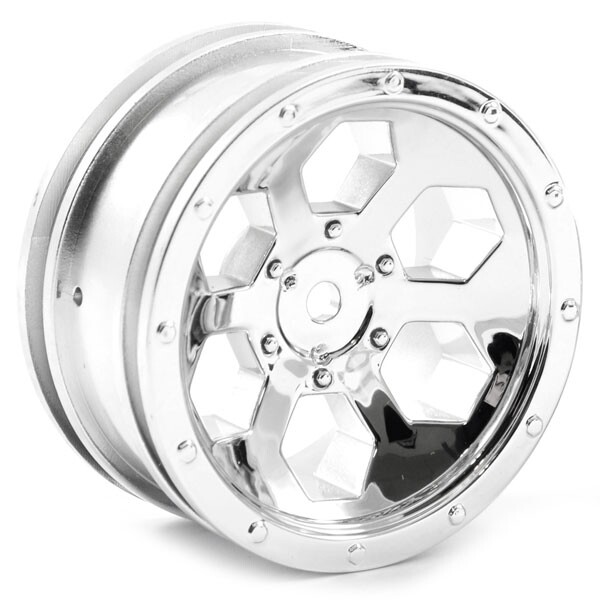 6 Hex Wheel (2) - Chrome (FTX8168c) afbeelding