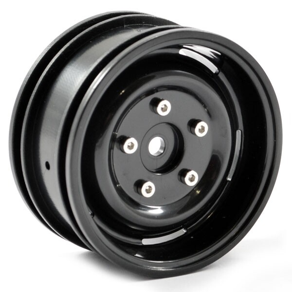 Steel Look Lug Wheel (2) - Black (FTX8171B) afbeelding