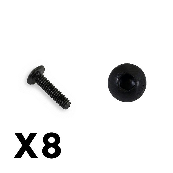 FTX - Outback Button Head Screw M2*8 (8) (FTX8228) afbeelding