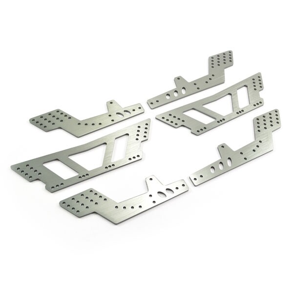 Aluminium Anodised Chassis Plate Set (6pcs) (FTX8781) afbeelding