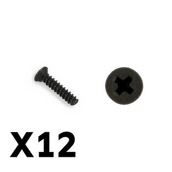 FTX Tracer countersunk self tapping kbho2.6*12mm (FTX9751) afbeelding