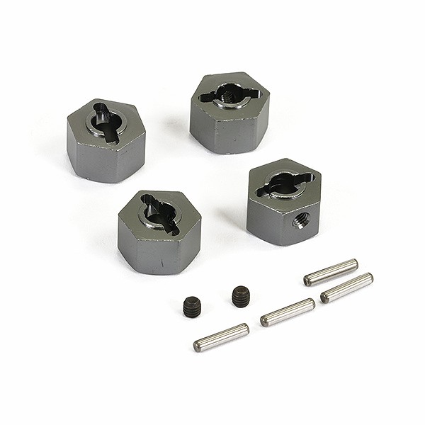 FTX - Texan 1/10 Metal Wheel Hexes & Pins (4Pc) (FTX9895) afbeelding
