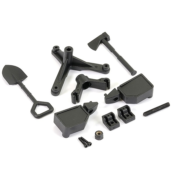 FTX - Outback Geo 4X4 Moulded Body Mirror/Tool/Spare Mount (FTX9932A)