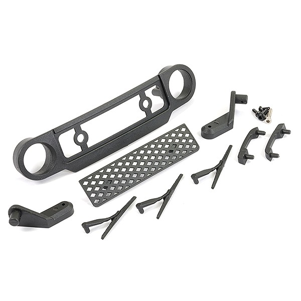 FTX - Outback Geo 4X4 Moulded Grill/Handles/Wipers/Front Mount (FTX9932B) afbeelding