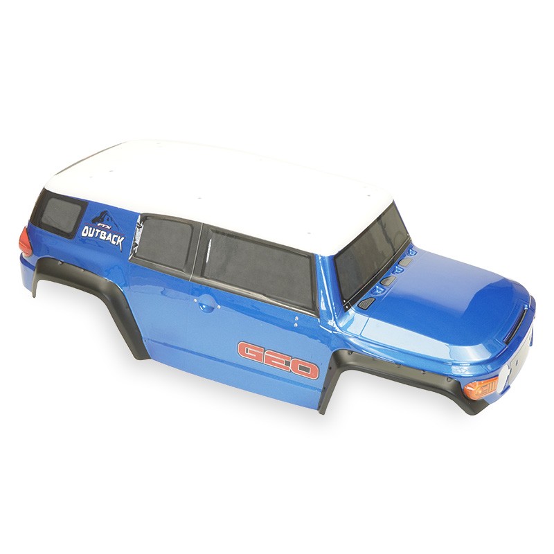FTX - Outback Geo 4X4 Pc Blue Bodyshell & Decal (No Acc,) (FTX9946B)